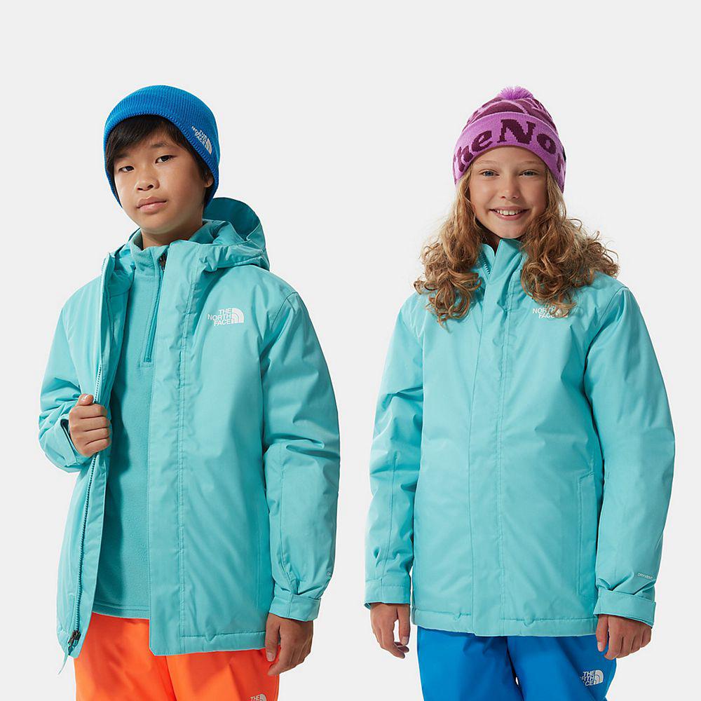 The North Face Snow Quest Zip-In Παιδικα Σακάκι - Μπλε (ZXCH06753)